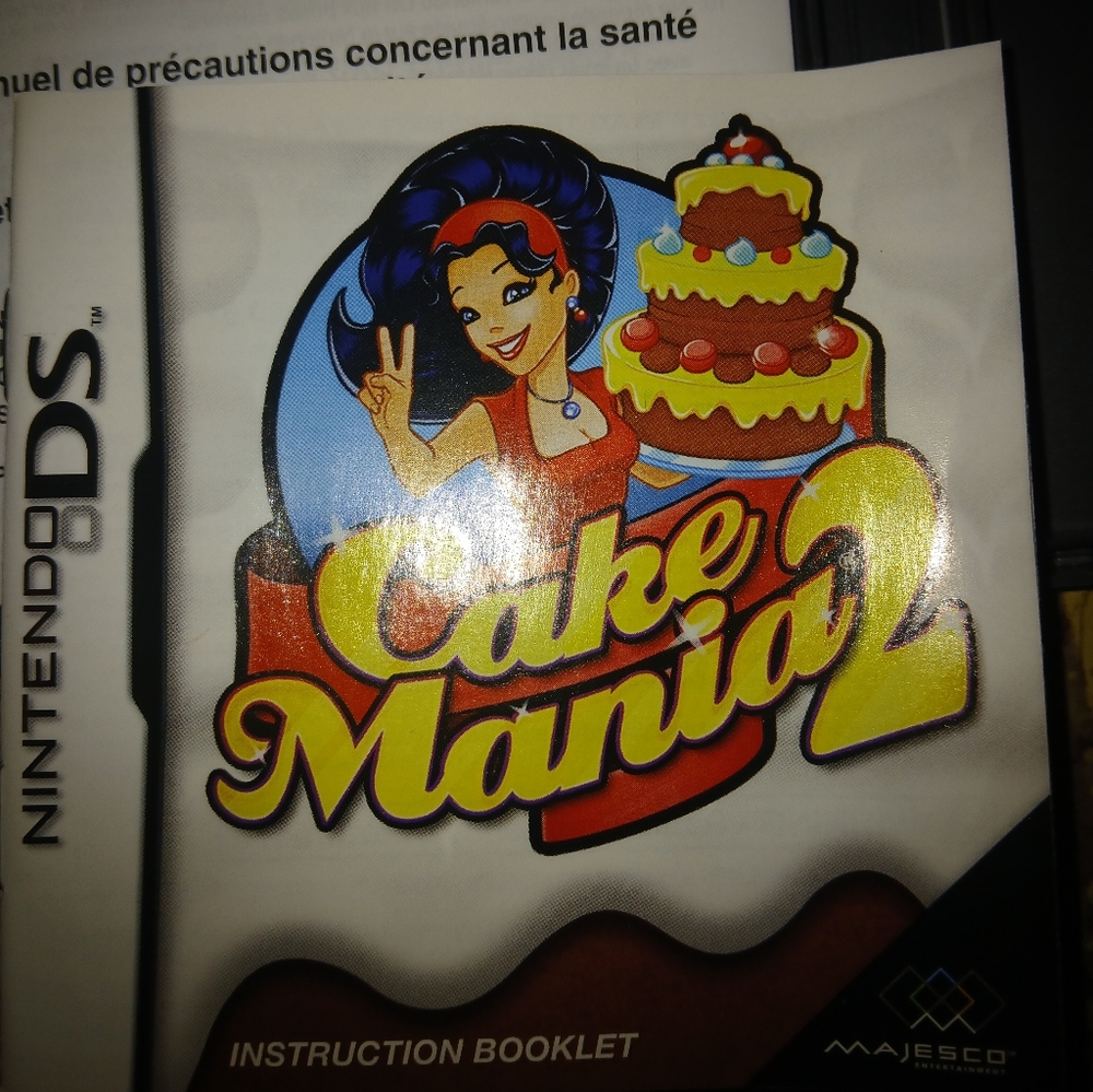 NDS Cake Mania 2 Game